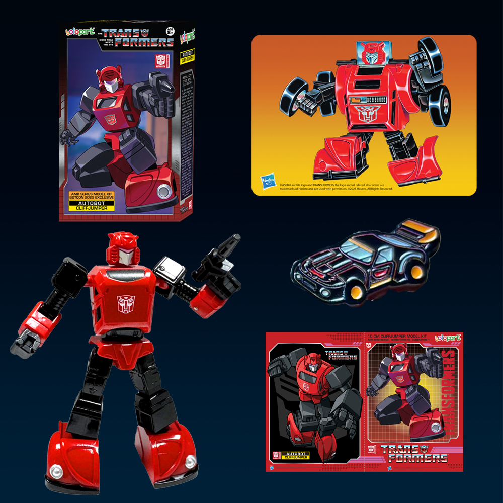 トランスフォーマー Cliffjumper Autobot Agabyss > Yolopark > BotCon Exclusive Cliffjumper w/ Pin and Card